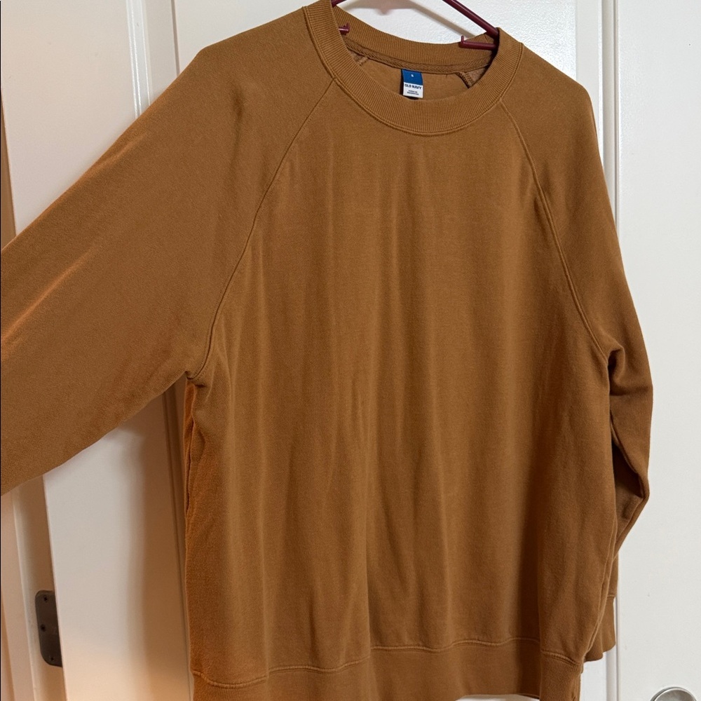 Old Navy Women's Brown Crewneck Sweater